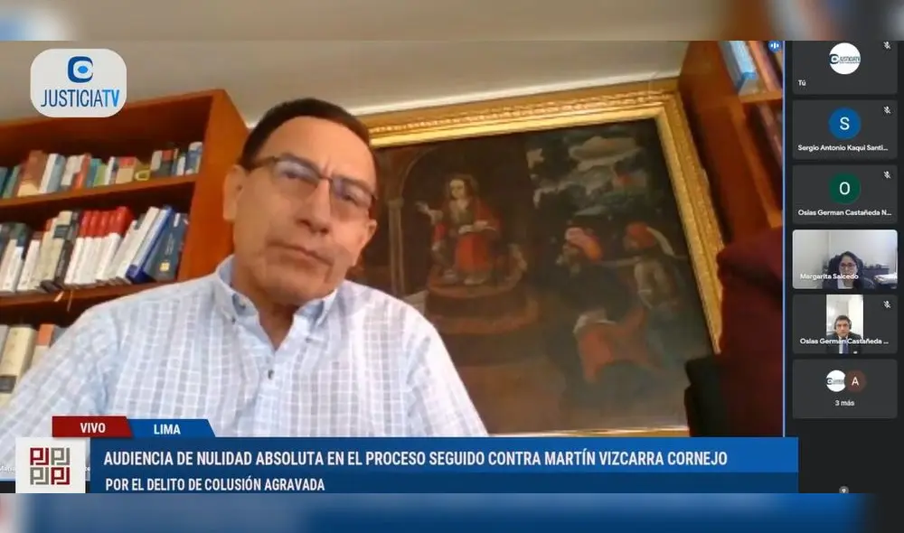 Martín Vizcarra es investigado por corrupción cuando era gobernador regional de Moquegua entre 2011 y 2014. Foto: Justicia TV.
