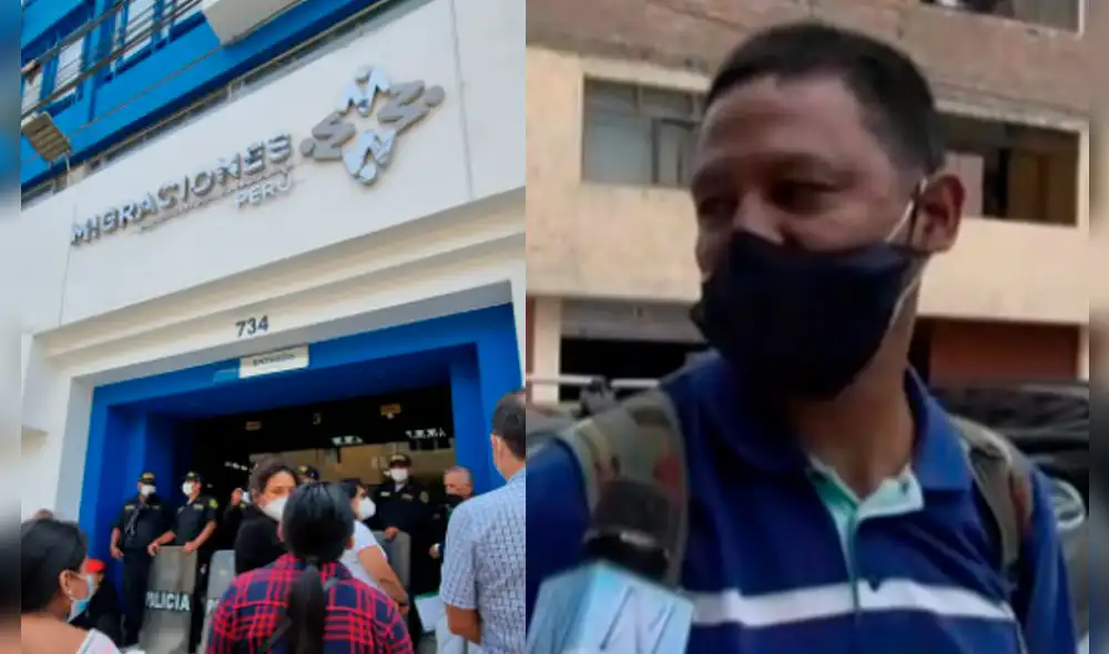 Personal de Migraciones continúa atendiendo a los ciudadanos. Foto: La República / captura de Canal N