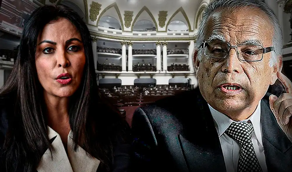 La congresista de Avanza País fue, además, quien presentó la primera moción de vacancia presidencial contra Pedro Castillo. Foto: Composición LR
