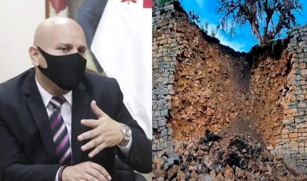 Derrumbe en Kuélap ha generado mucha preocupación. Foto: composición LR Derrumbe en Kuélap ha generado mucha preocupación. Foto: composición LR