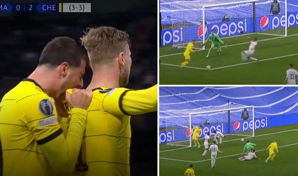 Timo Werner puso el tercero para los blues. Foto: composición Star Plus Timo Werner puso el tercero para los blues. Foto: composición Star Plus