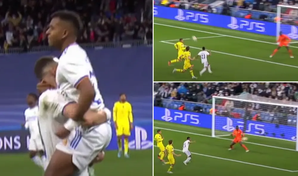 Rodrygo puso el descuento para los blancos. Foto: composición Star Plus