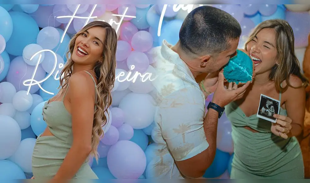 Korina Rivadeneira lamenta que su pequeño bebé Mario no se parezca a ella. Foto: composición/Instagram