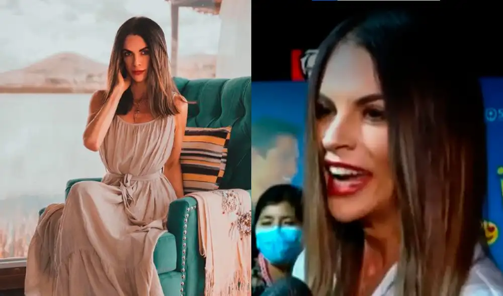 Fiorella Rodríguez asegura que le pidió al especialista una 'ayudadita'. "Haga algo, doctor". Foto: composición Fiorella Rodríguez/Instagram, captura América TV