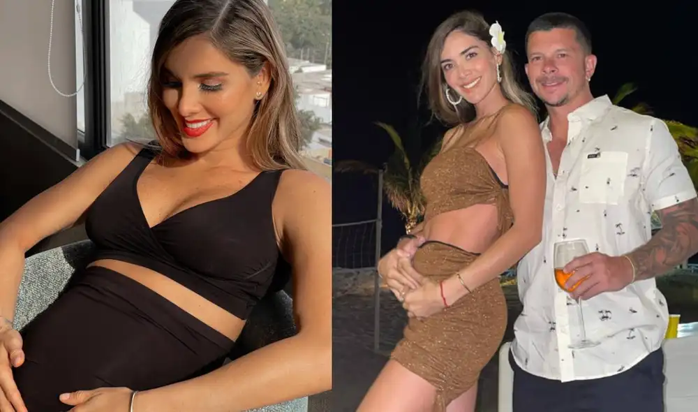 El segundo hijo de Korina Rivadeneira y Mario Hart se llamará Mario. Foto: composición/ Instagram