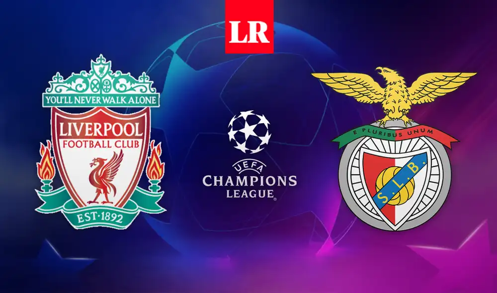 Benfica vs. Liverpool por los cuartos de final de la Champions League. Foto: composición LR Benfica vs. Liverpool por los cuartos de final de la Champions League. Foto: composición LR
