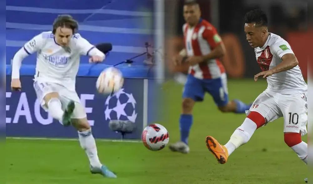 Christian Cueva y Luka Modric podrían estar presentes en el Mundial Qatar 2022. Foto: captura ESPN/EFE