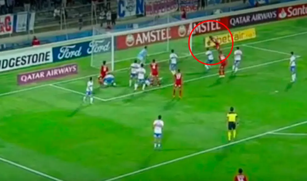 Sporting Cristal marcó su primer gol en la competencia. Foto: captura ESPN