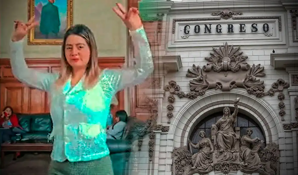 La congresista de Fuerza Popular se justificó a través de un tuit. Foto: composición Gerson Cardoso/La República