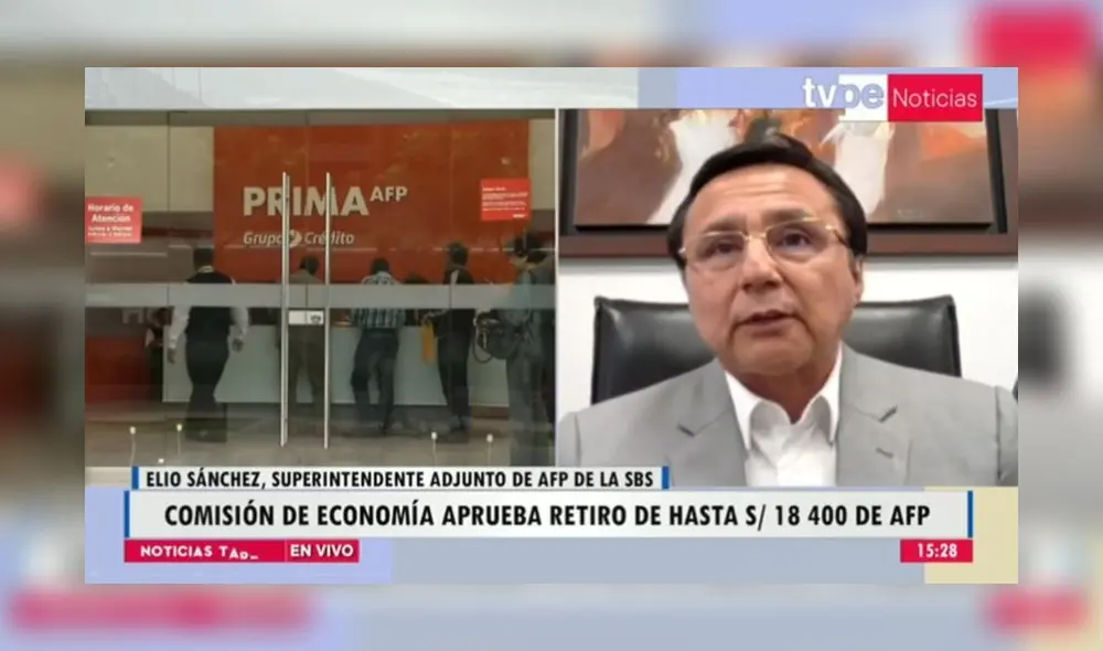 El  superintendente adjunto de AFP de la SBS señaló que el dictamen aprobado por el Congreso va en contra de las opiniones de varias entidades gubernamentales y que los anteriores fueron en contra del ahorro jubilatorio. Video: TV PERÚ