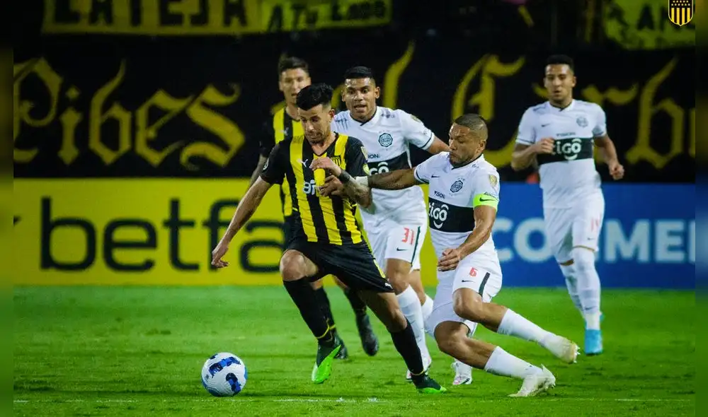 Peñarol suma su primera victoria en la Copa Libertadores 2022. Foto: Peñarol