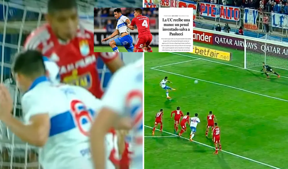La prensa sureña brindó distintos titulares tras el partido entre Sporting Cristal vs. Universidad Católica. Foto: composición/ captura La Tercera/ YouTube/ ESPN