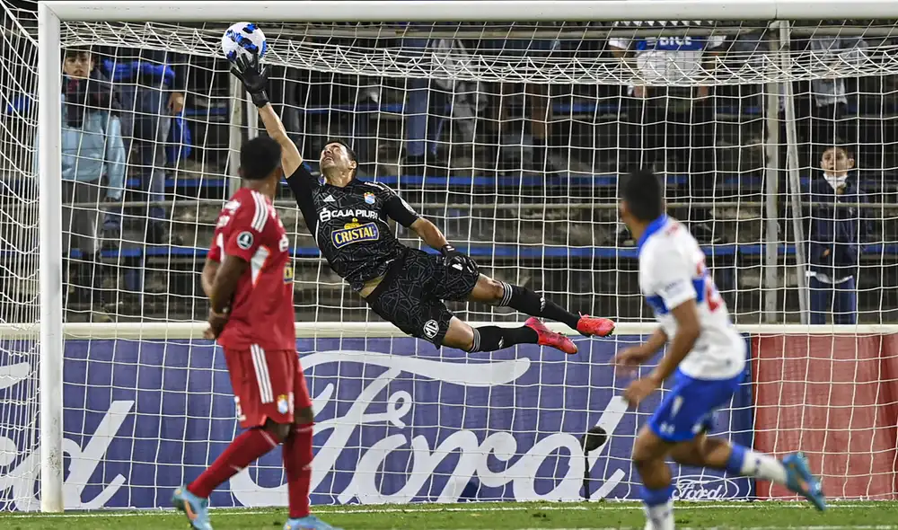 Sporting Cristal no suma puntos en la Libertadores 2022. Foto: Universidad Católica Sporting Cristal no suma puntos en la Libertadores 2022. Foto: Universidad Católica