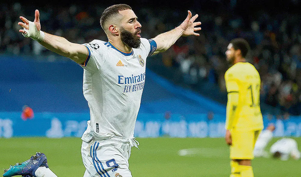 Crucial. De los nueve duelos que disputó en esta Champions, Benzema marcó en siete. Chelsea fue quien más lo sufrió (cuatro). Foto: difusión