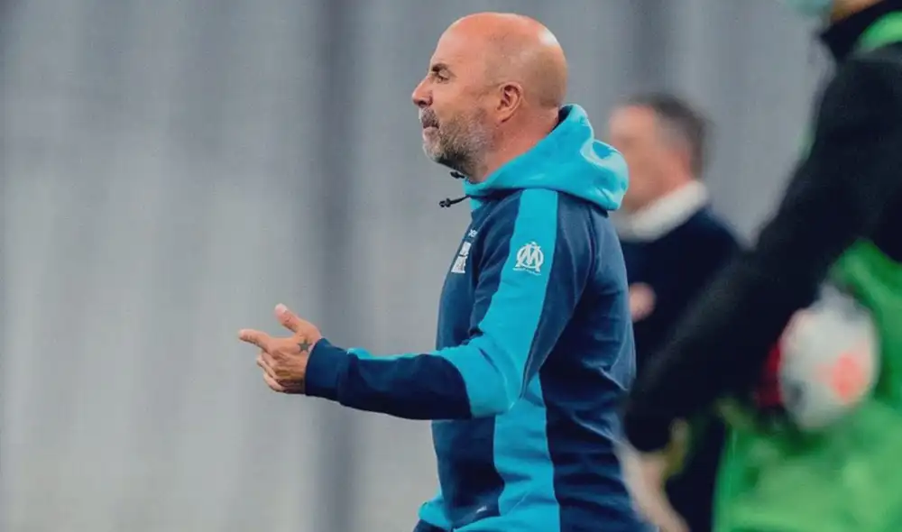 Sampaoli llegó al Olympique de Marsella en febrero de 2021. Foto: Olympique de Marsella Sampaoli llegó al Olympique de Marsella en febrero de 2021. Foto: Olympique de Marsella