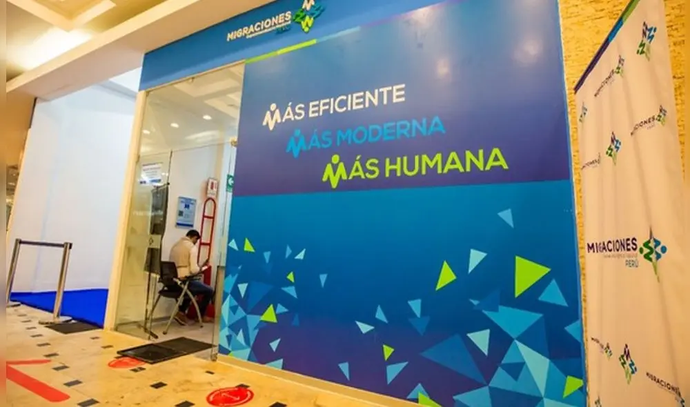 Agencia en el Jockey Plaza se inauguró en 2021. Foto: Migraciones Perú Agencia en el Jockey Plaza se inauguró en 2021. Foto: Migraciones Perú