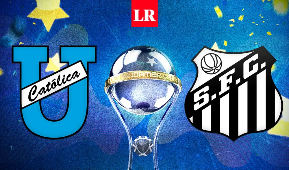 U. Católica y Santos tienen uno y cero puntos, respectivamente, en la Sudamericana 2022. Foto: Composición Gerson Cardoso - GLR U. Católica y Santos tienen uno y cero puntos, respectivamente, en la Sudamericana 2022. Foto: Composición Gerson Cardoso - GLR