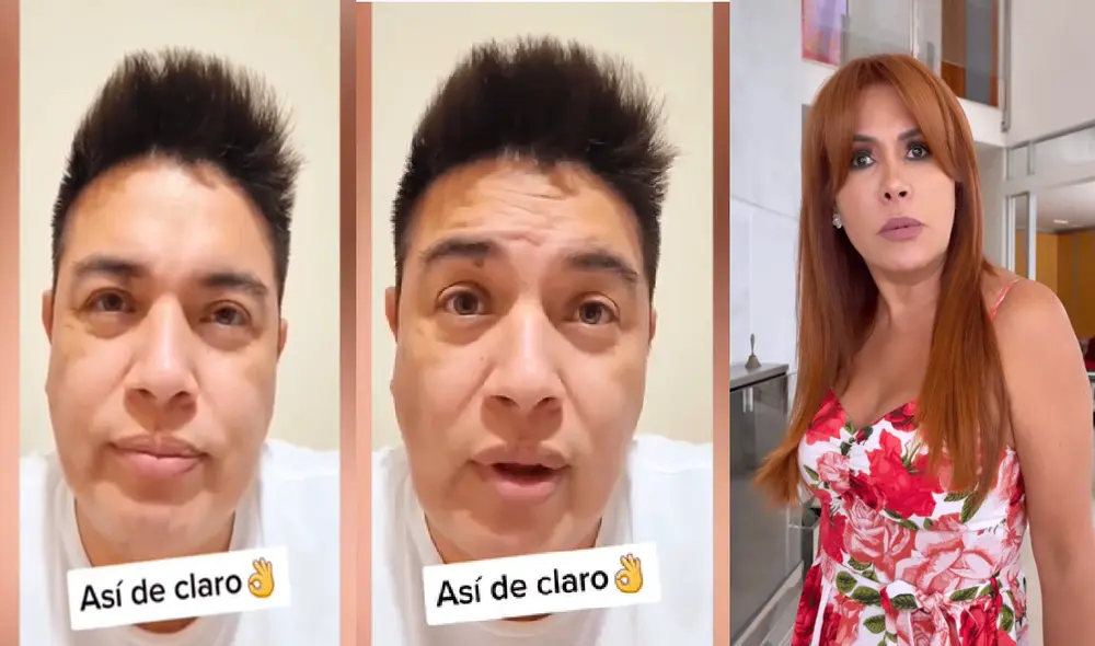 El cantante no tolera que lo critiquen cuando nos son ejemplos a seguir. Foto: Leonard León/TikTok/Magaly Medina/Instagram