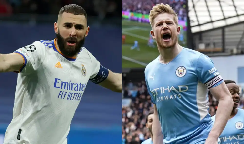 Real Madrid y Manchester City buscarán el pase a la final de la Champions League. Foto: composición EFE