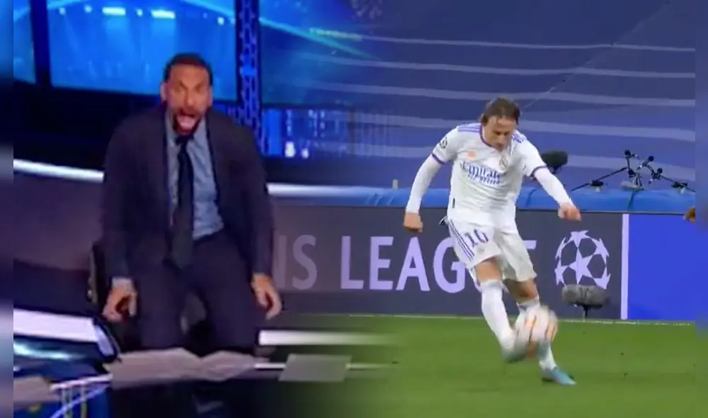 Rio Ferdinand se emocionó con la clasificación del Real Madrid a las semifinales de la Champions League. Foto: captura BT Sport/captura ESPN