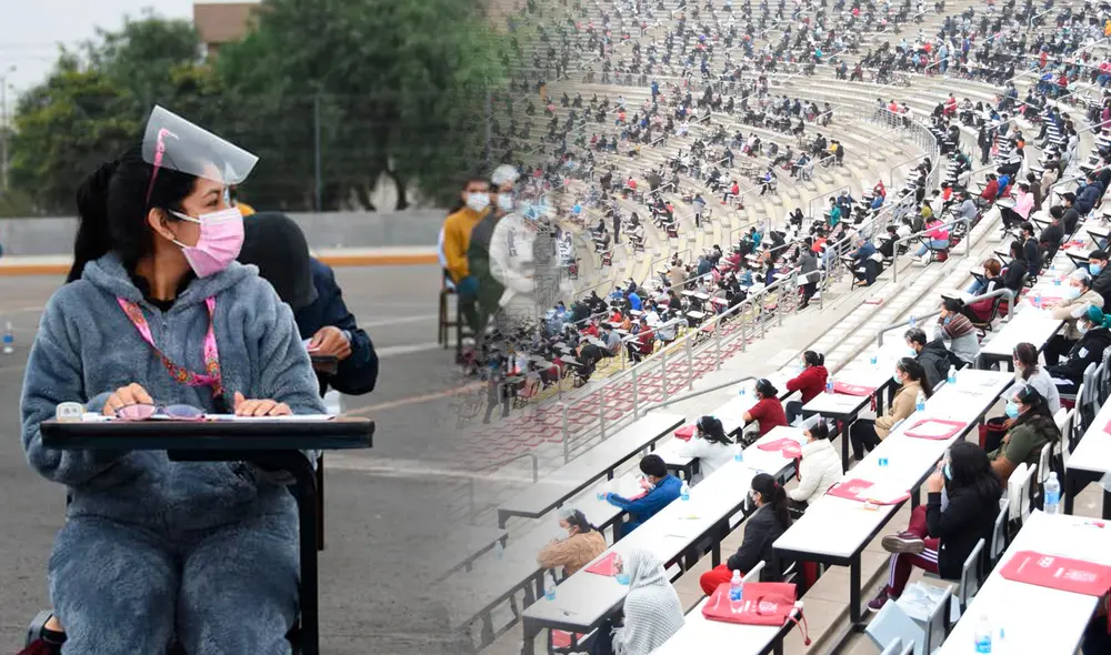 Integrantes de presunta organización de exámenes de admisión recibió 36 meses de prisión preventiva. Foto: Composición La República