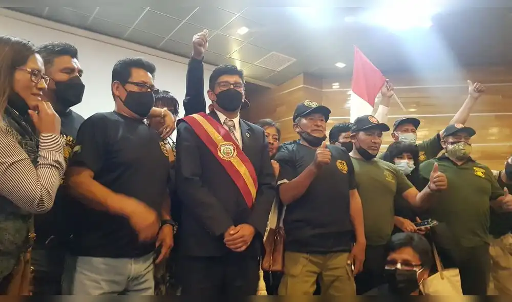 Ceremonia de juramentación se realizó este miércoles. Foto: Alexis Choque/URPI Ceremonia de juramentación se realizó este miércoles. Foto: Alexis Choque/URPI