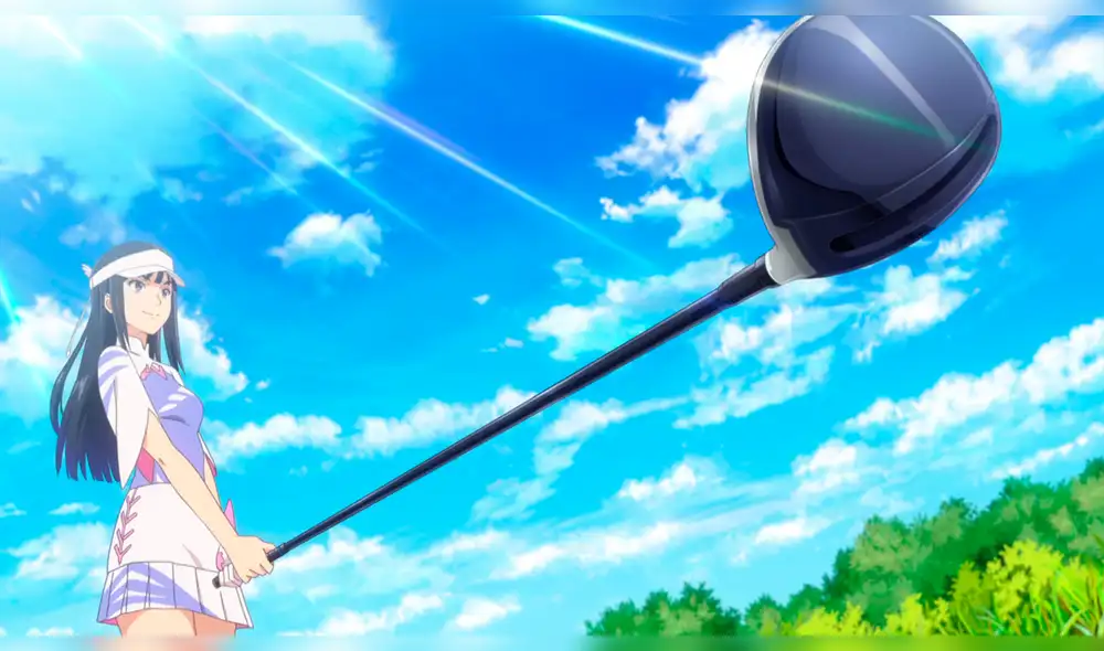 Aoi Amawashi, una de las protagonistas de “Birdie wing: golf girls’ story”. Foto: Bandai Namco Pictures