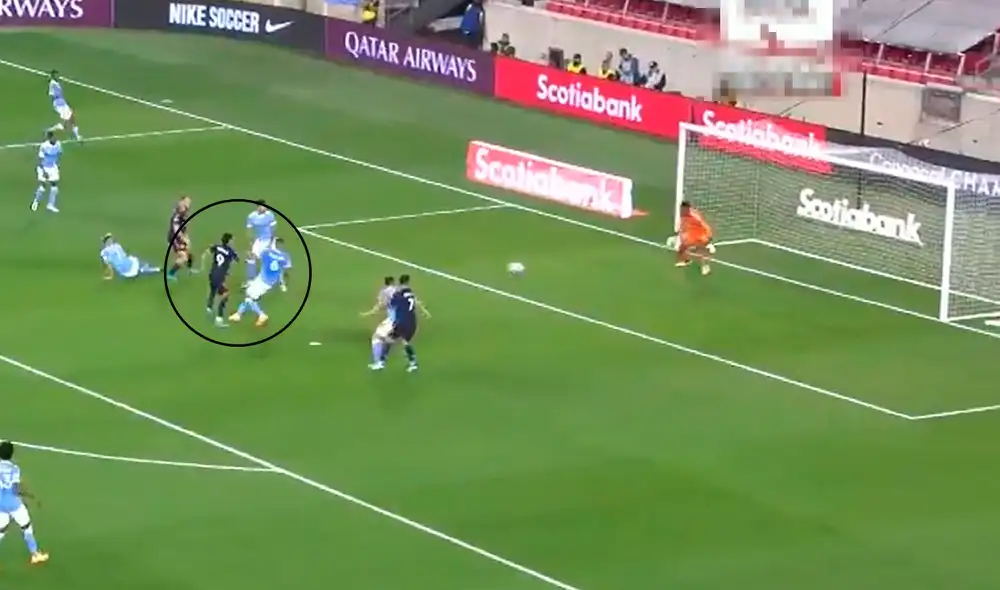 Raúl Ruidíaz solo había anotado en un amistoso en febrero. Foto: captura de NEX