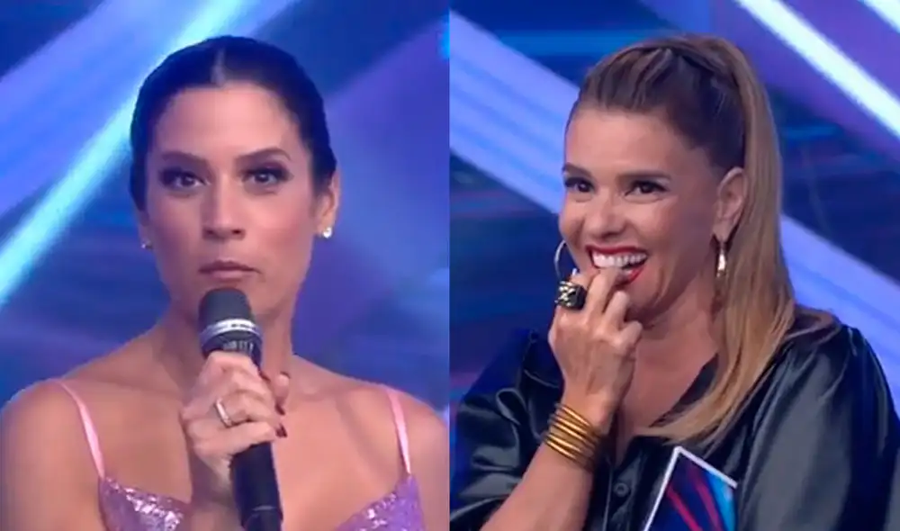 María Pía Copello contó que ella fue contratada para defender a su equipo de Johanna San Miguel y la producción de EEG. Foto: captura América TV. María Pía Copello contó que ella fue contratada para defender a su equipo de Johanna San Miguel y la producción de EEG. Foto: captura América TV.