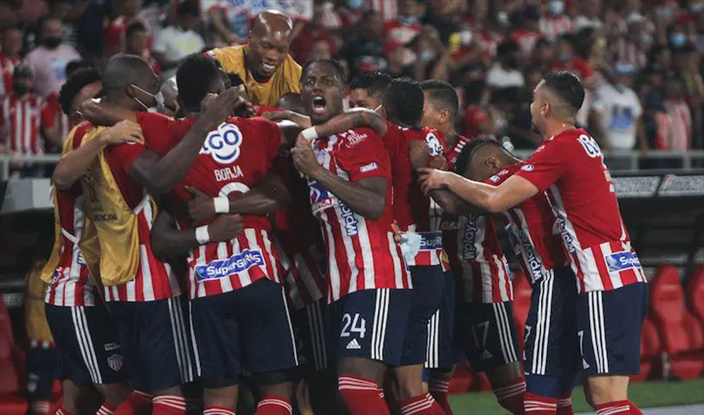 Junior dio la sorpresa en la Copa Sudamericana y goleó 3-0 a Fluminense. Foto: @JuniorClubSA Junior dio la sorpresa en la Copa Sudamericana y goleó 3-0 a Fluminense. Foto: @JuniorClubSA