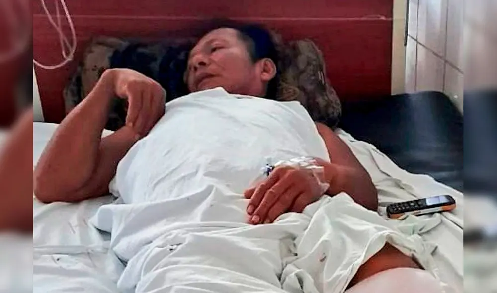 Nilson Vargas Rengifo está internado y en los próximos días ingresará a sala de operaciones. Foto: Fredy Vásquez Kinchokre