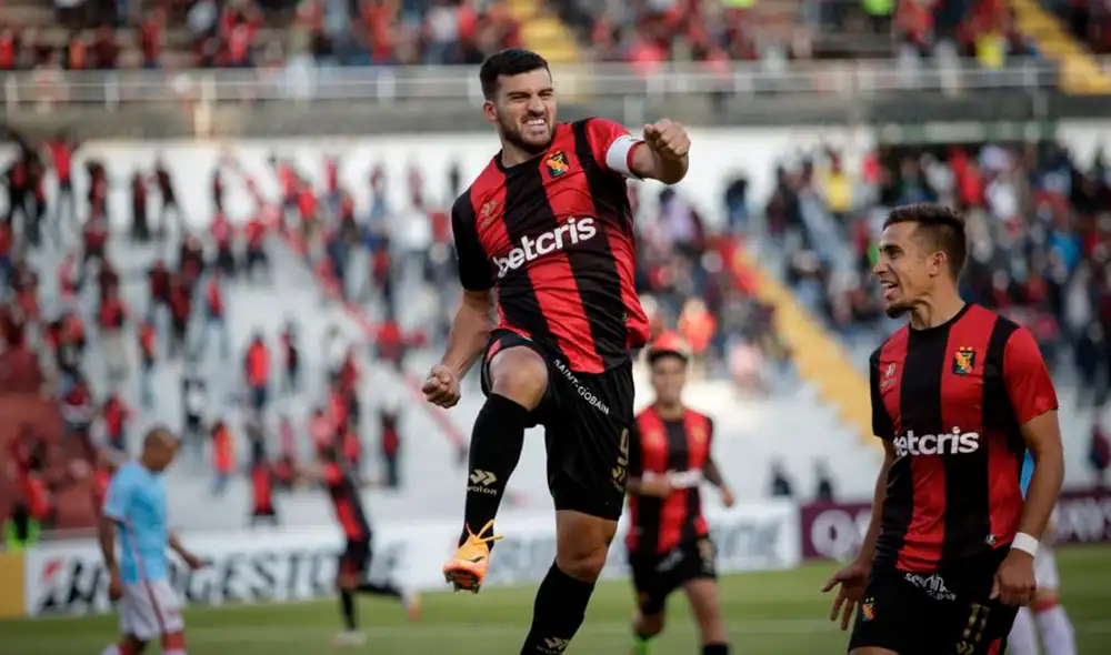 Triunfo. Melgar sumó los primeros tres puntos de un equipo peruano en copas internacionales. Foto: Rodrigo Talavera/ La República Triunfo. Melgar sumó los primeros tres puntos de un equipo peruano en copas internacionales. Foto: Rodrigo Talavera/ La República