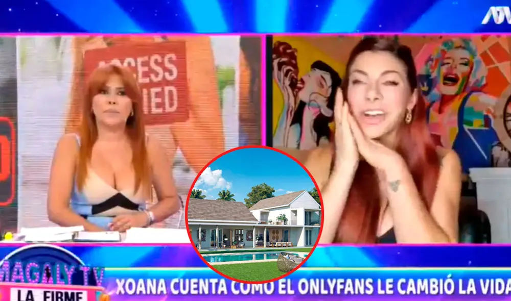 Xoana González está feliz por sus logros gracias a OnlyFans. Foto: captura/ATV/Google Images