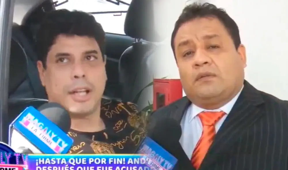 Defensa legal de denunciante pide medidas para que Andy V no se fugue del país durante proceso. Foto: captura/ATV