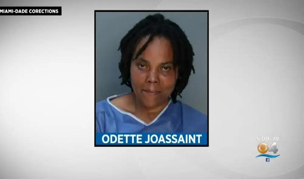 Odette Lysse Joassaint enfrenta dos cargos de asesinato en primer grado en Estados Unidos. Foto: captura de CBSMiami Odette Lysse Joassaint enfrenta dos cargos de asesinato en primer grado en Estados Unidos. Foto: captura de CBSMiami