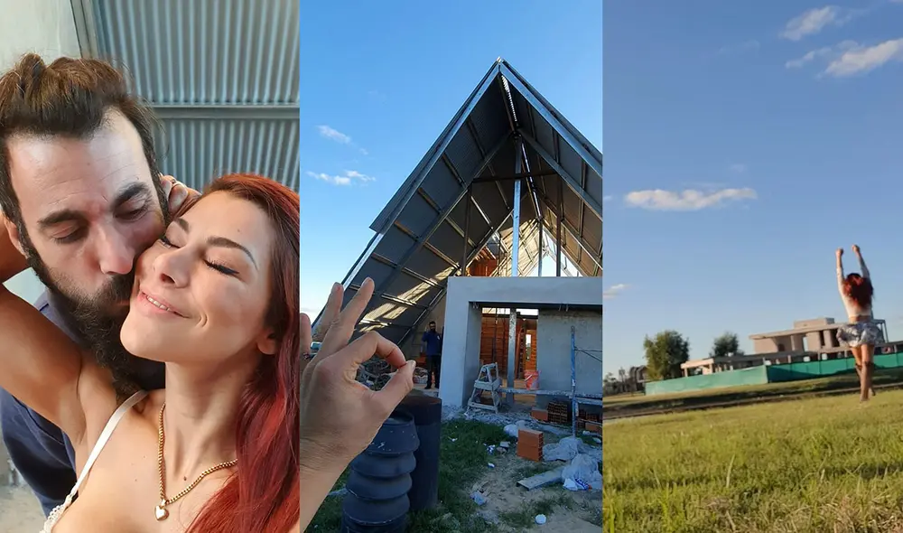 Xoana González mostró en fotos el nuevo hogar para animales que está construyendo. Foto: composición/Xoana González/Facebook