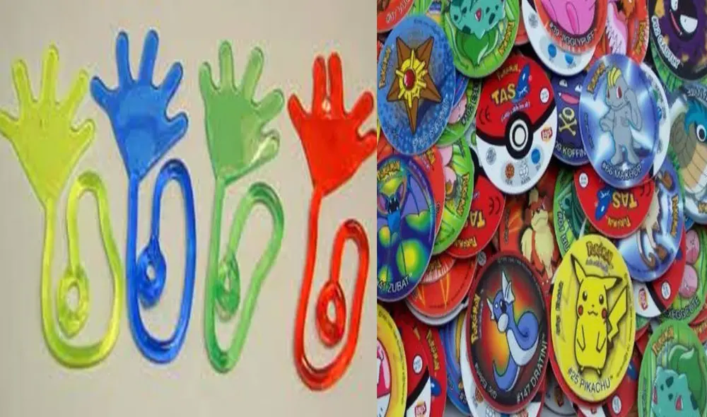 Estas fueron algunas de las golosinas que traían diversos juguetes coleccionables dentro de sus empaques y que fueron un éxito a mediados de los 90. Foto: captura de Twitter