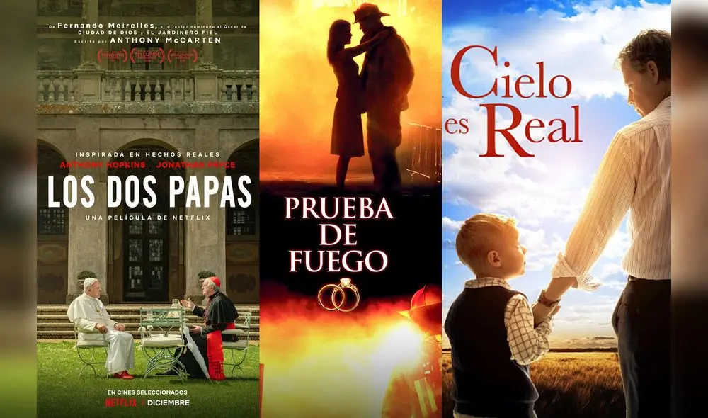 Películas con temática cristiana para ver en Semana Santa. Foto: composición LR/Netflix Películas con temática cristiana para ver en Semana Santa. Foto: composición LR/Netflix