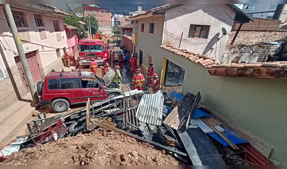 Además del deceso del can, hubo daños materiales. Foto: Alexander Flores/URPI Además del deceso del can, hubo daños materiales. Foto: Alexander Flores/URPI
