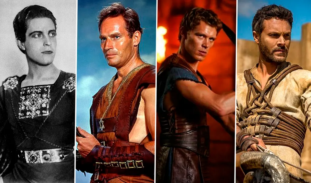 Hasta el momento existen siete versiones de la clásica historia del príncipe judío Judá Ben-Hur. Foto: composición / La República.