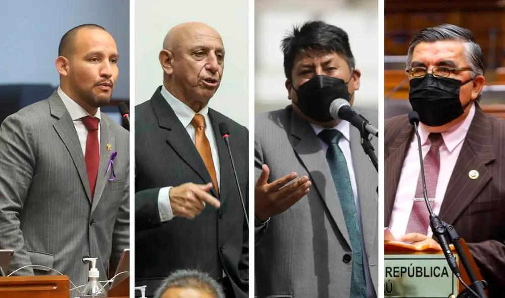 Algunos congresistas no tomaron bien la propuesta de adelantar los comicios generales. Foto: composición Congreso Algunos congresistas no tomaron bien la propuesta de adelantar los comicios generales. Foto: composición Congreso