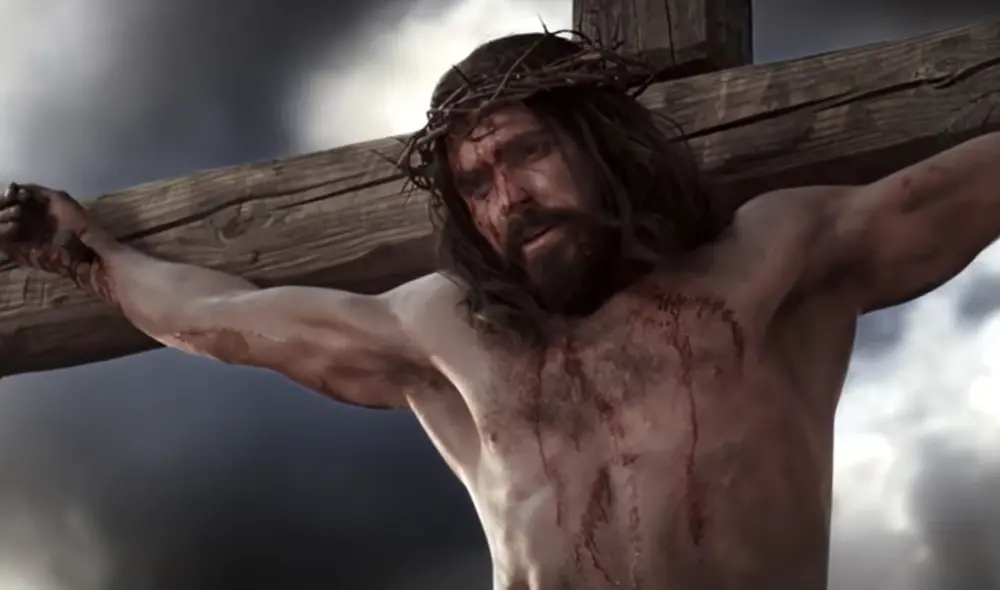 “Padre, en tus manos encomiendo mi espíritu”, dijo Jesús como sus últimas palabras. Foto: captura YouTube / Pasión de Cristo