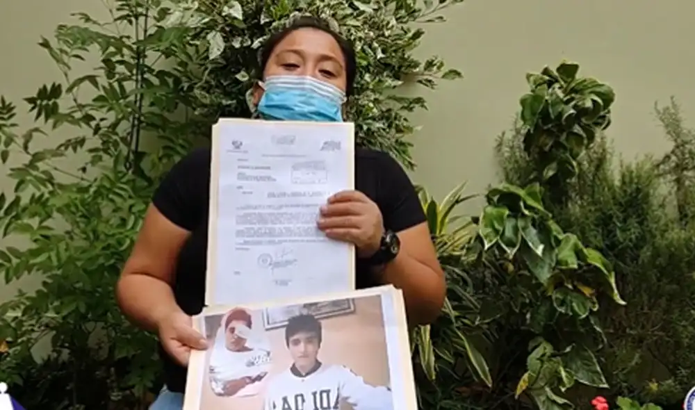 Hermana de Erwin Romero pide justicia y apoyo en el caso. Foto: CNDDHH