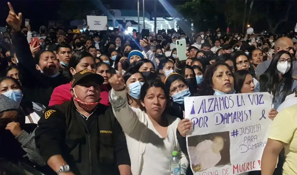 Las protestas fueron una constante desde que la noticia del secuestro y violación de la menor de 3 años se difundió en redes sociales. Foto: La República