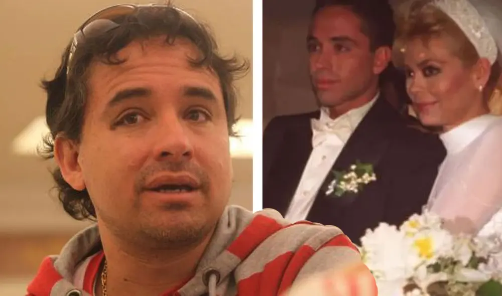 Gisela Valcárcel y Roberto Martínez se casaron el 10 de junio de 1995. Foto: Instagram