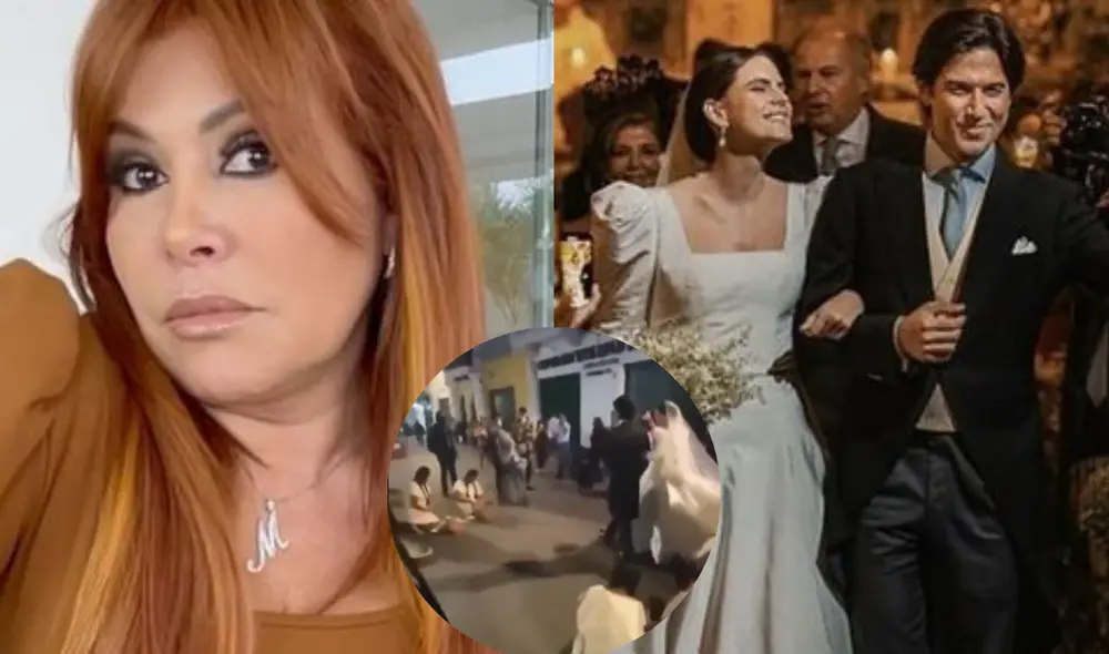 Magaly Medina elogió la boda de la hija de Alfredo Barnechea a pesar de críticas en redes sociales. Foto: Composición LR / Instagram.