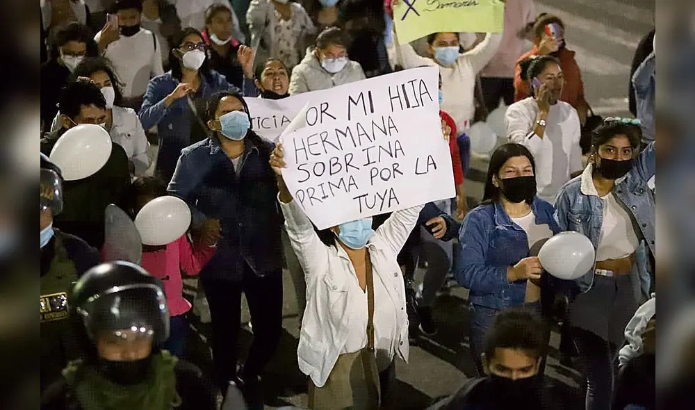 Justicia. Es lo que espera la población de Chiclayo, que se solidarizó con la familia de la pequeña de tres años. Foto: Clinton Medina/La República