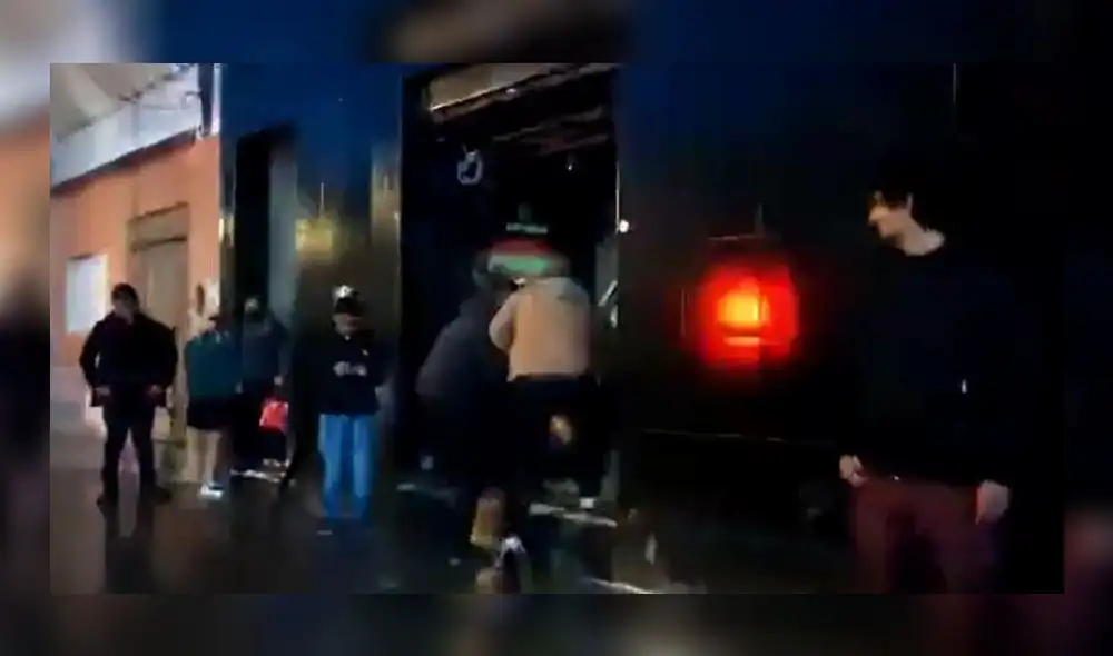 Miembros de seguridad del local serían los agraviados. Foto: captura/Cajamarca Reporteros Miembros de seguridad del local serían los agraviados. Foto: captura/Cajamarca Reporteros