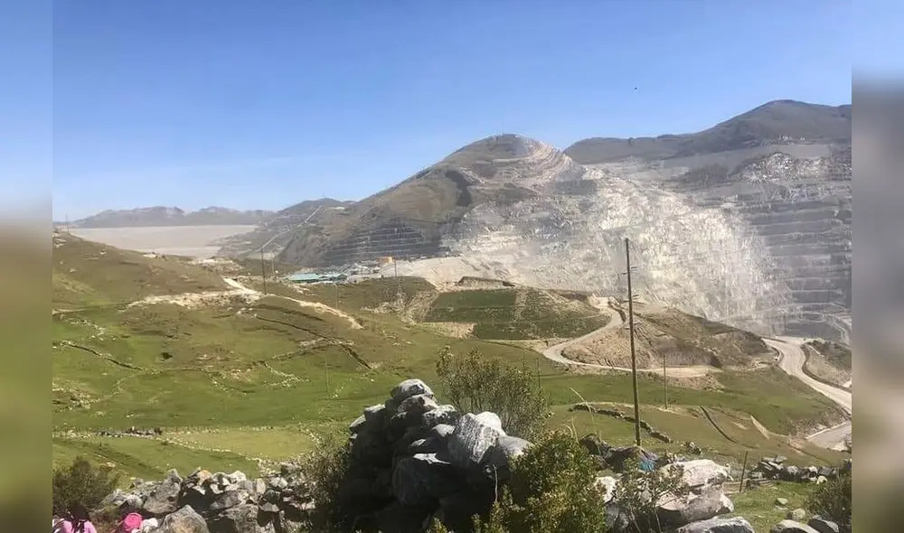 Apurímac. Manifestaciones se registran cerca al yacimiento de Las Bambas. Foto: Archivo La República