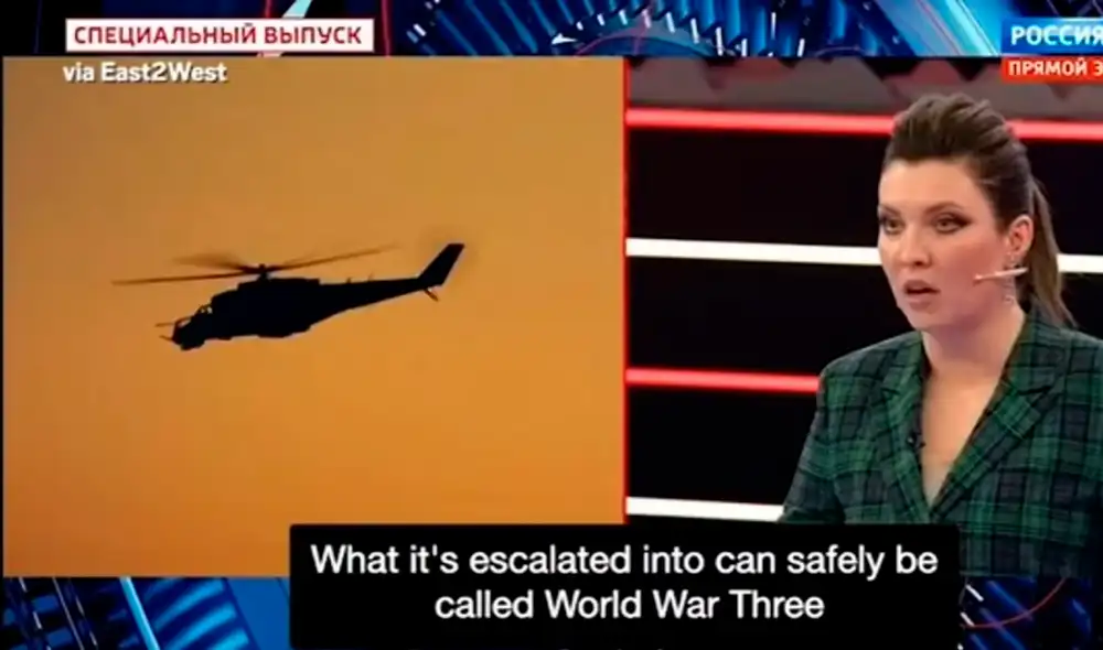 Con 12.490 toneladas, el Moskva es el buque de guerra ruso más grande que se ha hundido en combate desde la Segunda Guerra Mundial. Foto: captura de Daily Mail / Video: Infobae Con 12.490 toneladas, el Moskva es el buque de guerra ruso más grande que se ha hundido en combate desde la Segunda Guerra Mundial. Foto: captura de Daily Mail / Video: Infobae